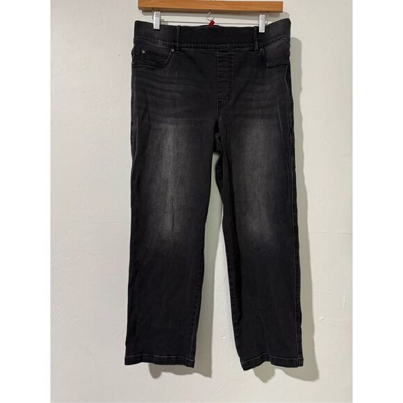 Spanx 2X black washed jeans - Picture 1 of 5